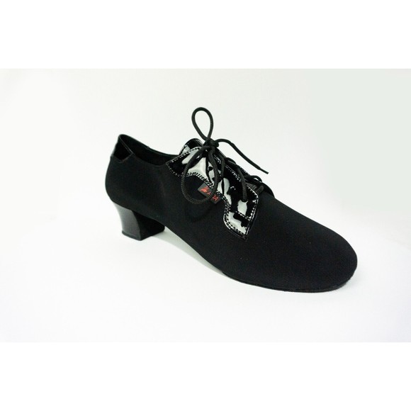 NEW Aida Men's Standard Smooth Shoes ballroom dancing size 28 black laced 11US - Picture 2 of 10